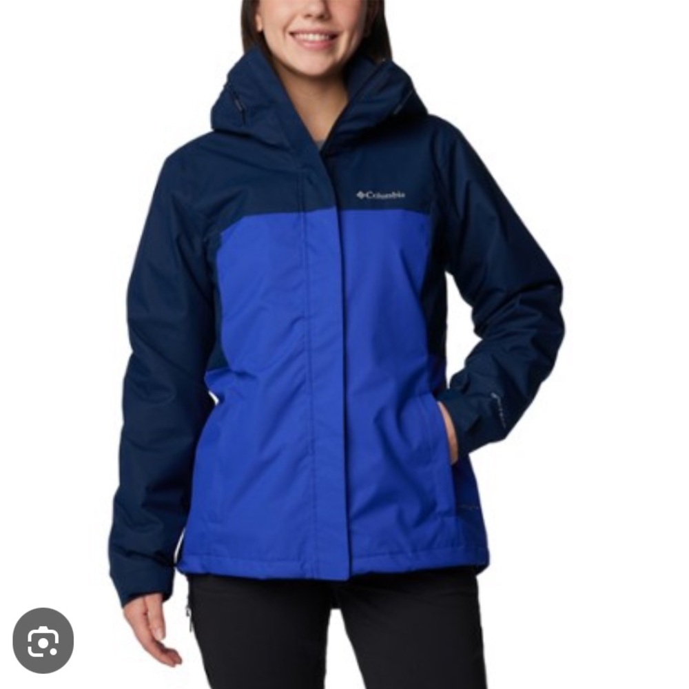 Columbia Hikebound ll Interchange 3 in 1 Womens jacket.Retail $180.M.Brand new
